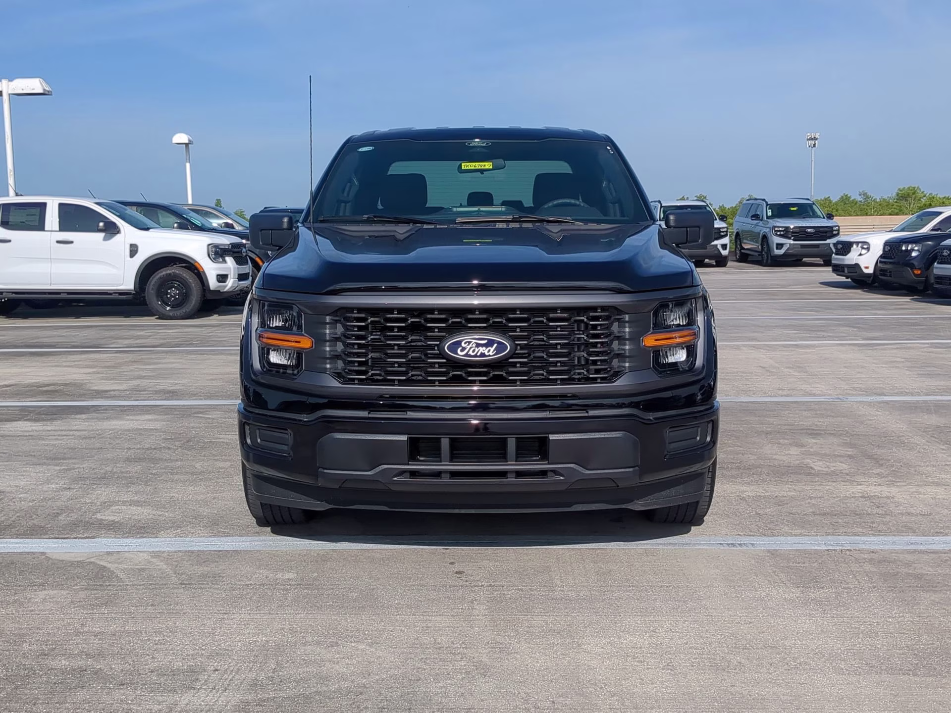 2026 Agate Black Metallic Ford F-150 STX Crew Cab Pickup RWD Truck