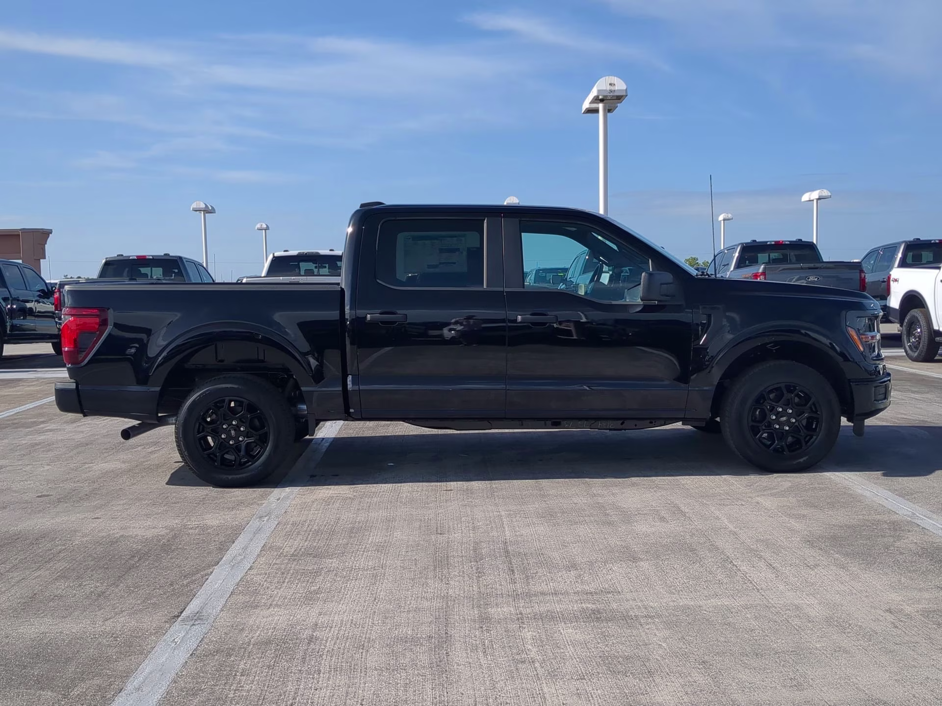 2026 Agate Black Metallic Ford F-150 STX Crew Cab Pickup RWD Truck