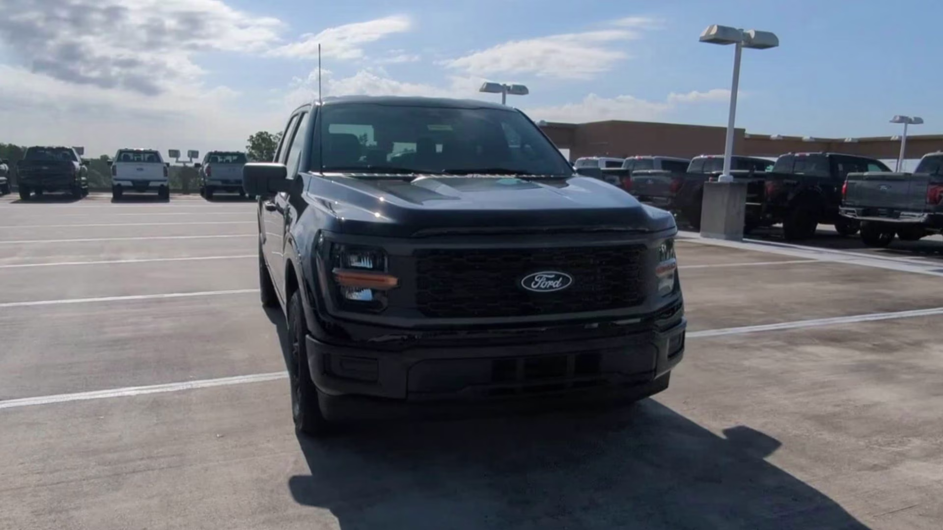 2026 Agate Black Metallic Ford F-150 STX Crew Cab Pickup RWD Truck