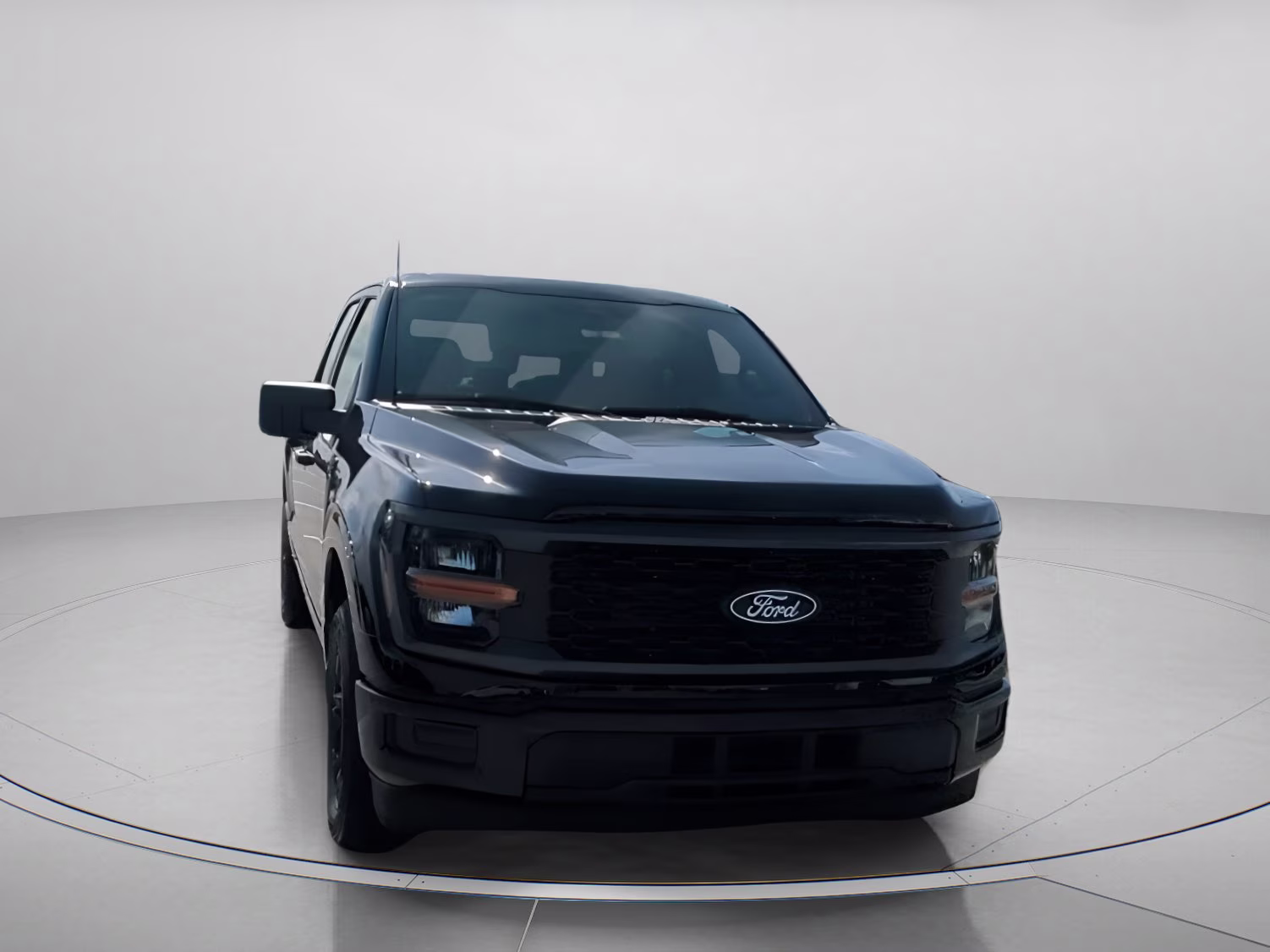 2026 Agate Black Metallic Ford F-150 STX Crew Cab Pickup RWD Truck