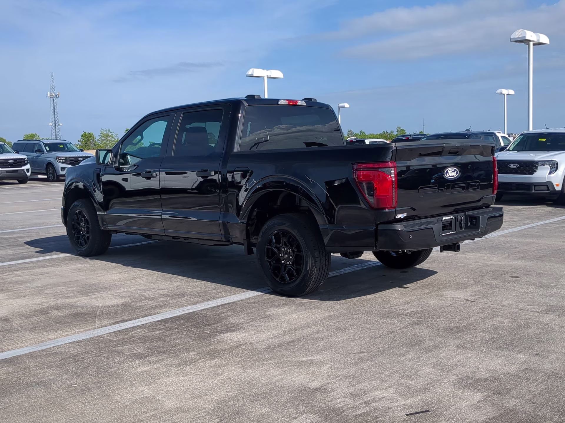 2026 Agate Black Metallic Ford F-150 STX Crew Cab Pickup RWD Truck