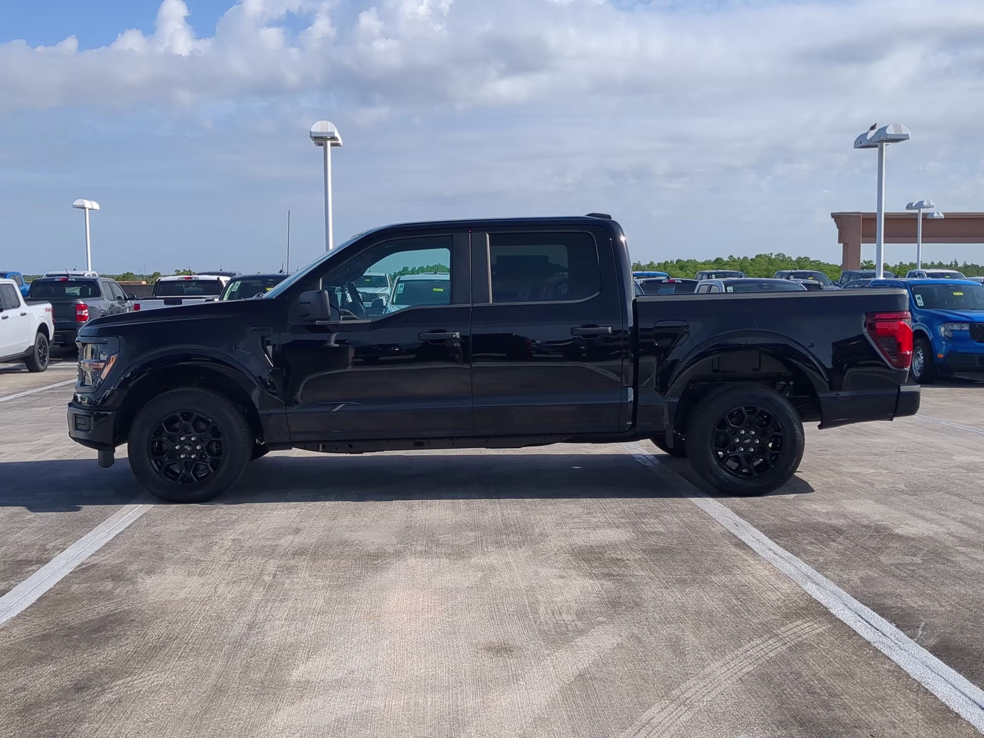 2026 Agate Black Metallic Ford F-150 STX Crew Cab Pickup RWD Truck