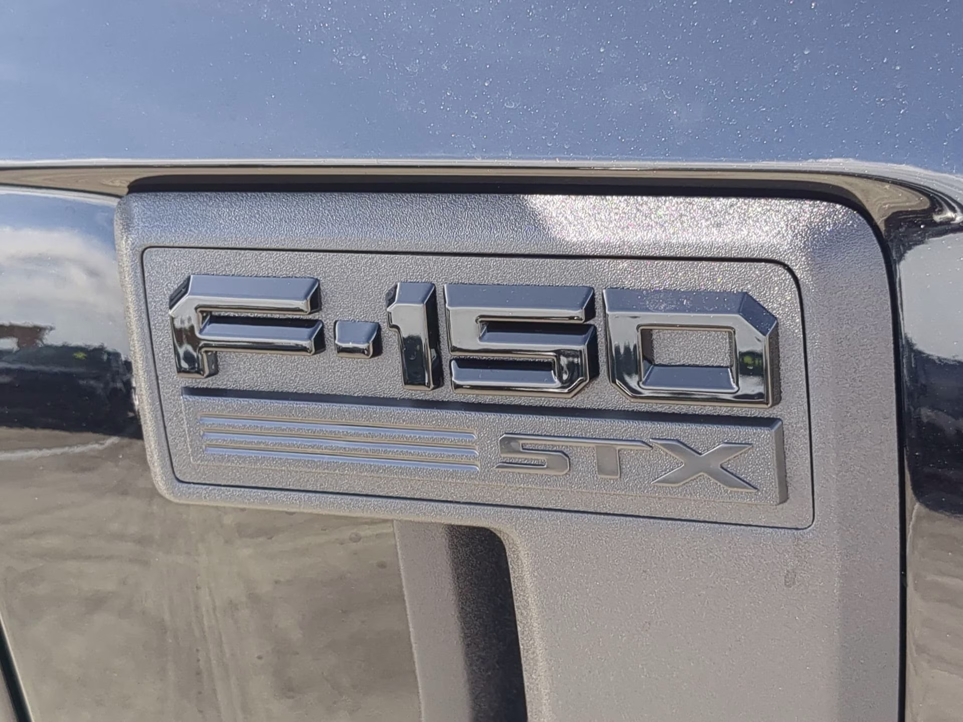 2026 Agate Black Metallic Ford F-150 STX Crew Cab Pickup RWD Truck