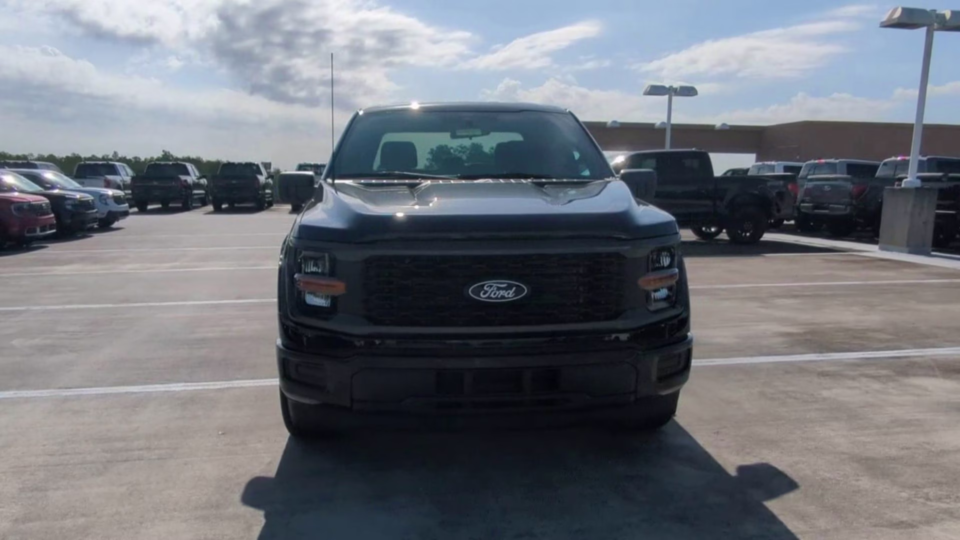 2026 Agate Black Metallic Ford F-150 STX Crew Cab Pickup RWD Truck