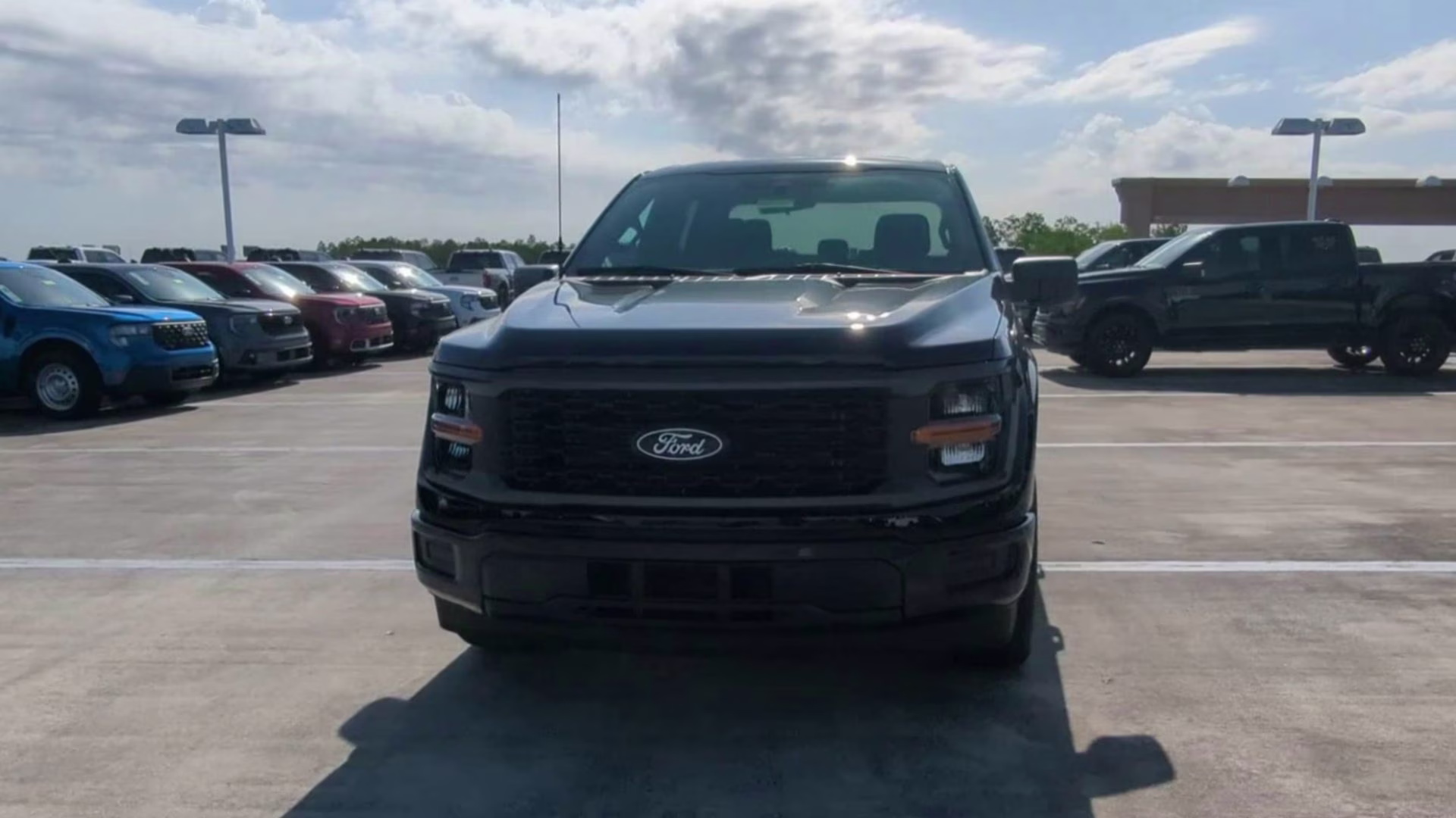2026 Agate Black Metallic Ford F-150 STX Crew Cab Pickup RWD Truck