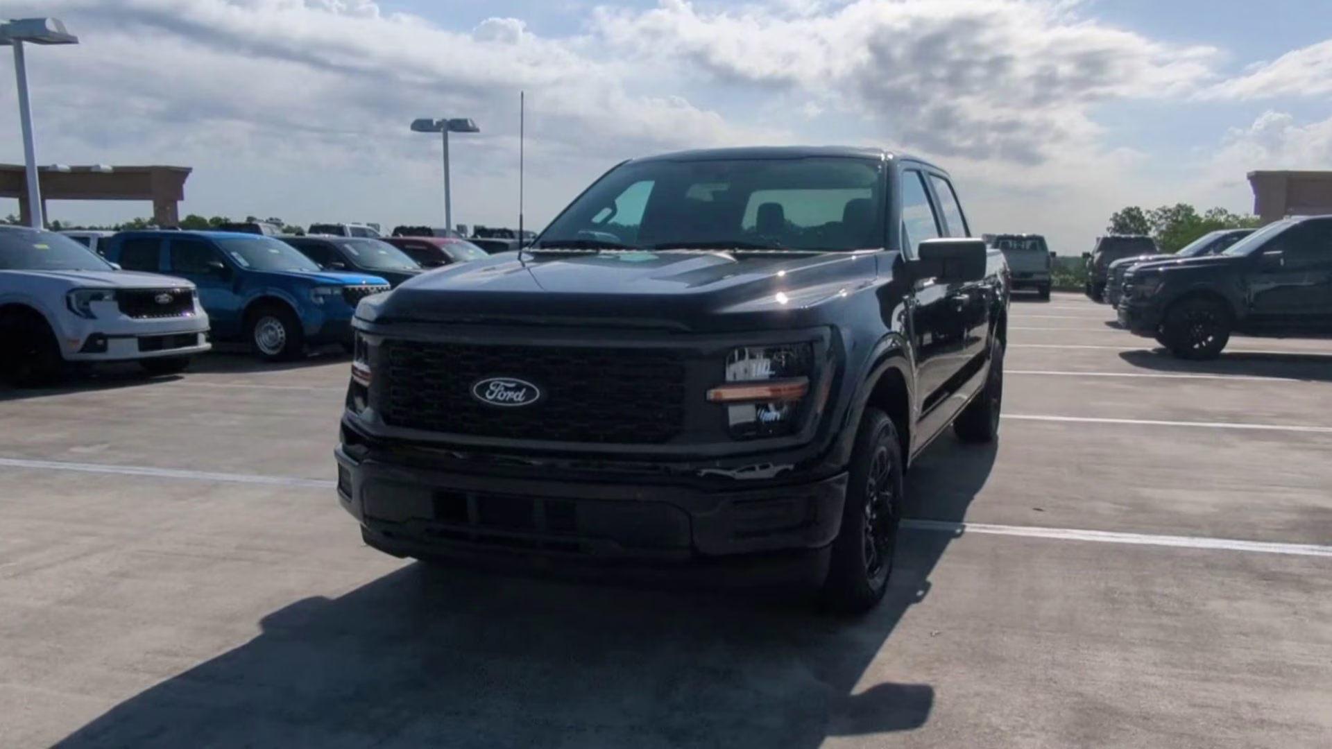 2026 Agate Black Metallic Ford F-150 STX Crew Cab Pickup RWD Truck