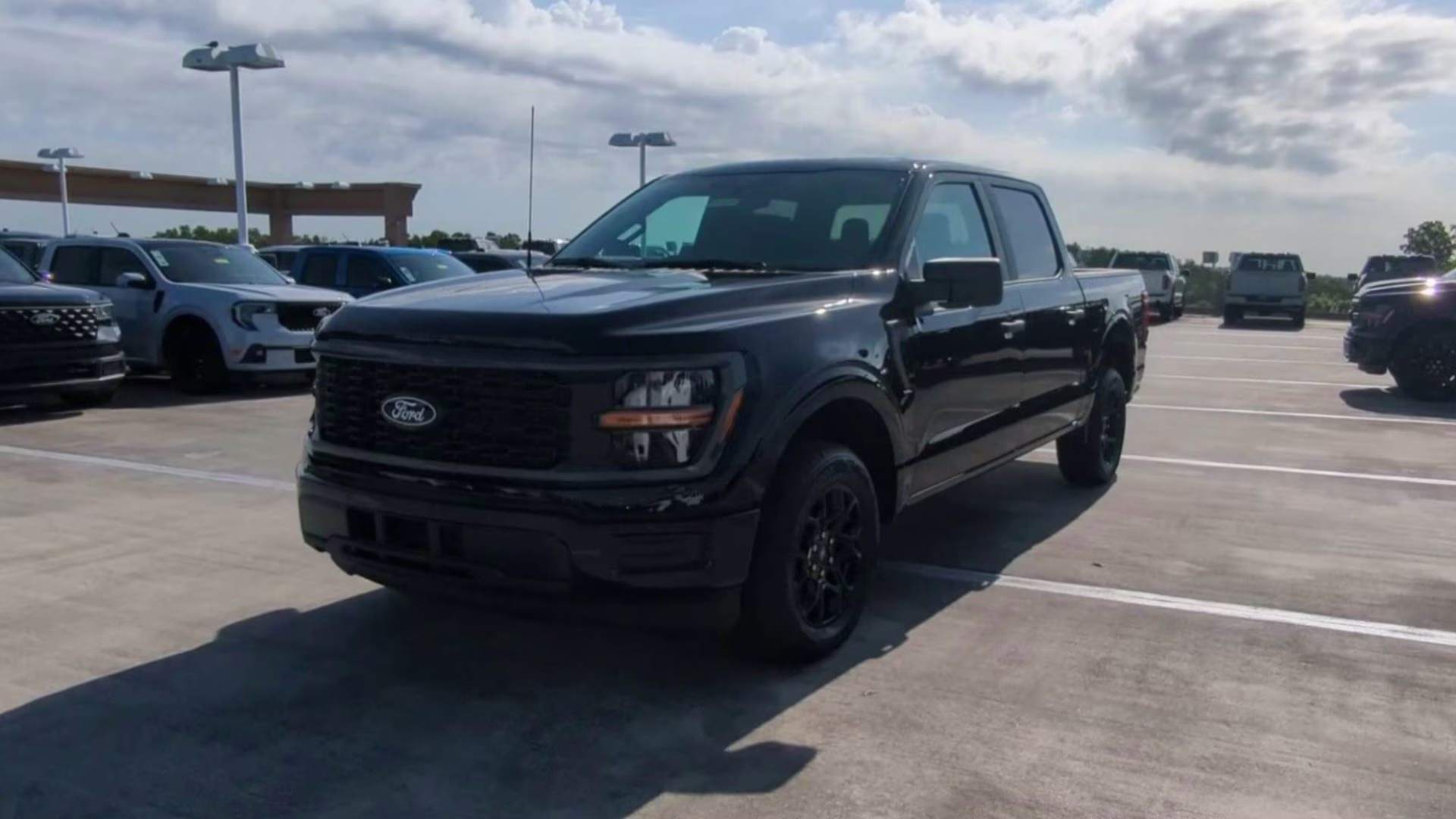 2026 Agate Black Metallic Ford F-150 STX Crew Cab Pickup RWD Truck