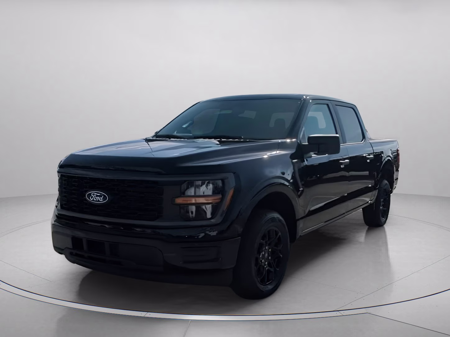 2026 Agate Black Metallic Ford F-150 STX Crew Cab Pickup RWD Truck