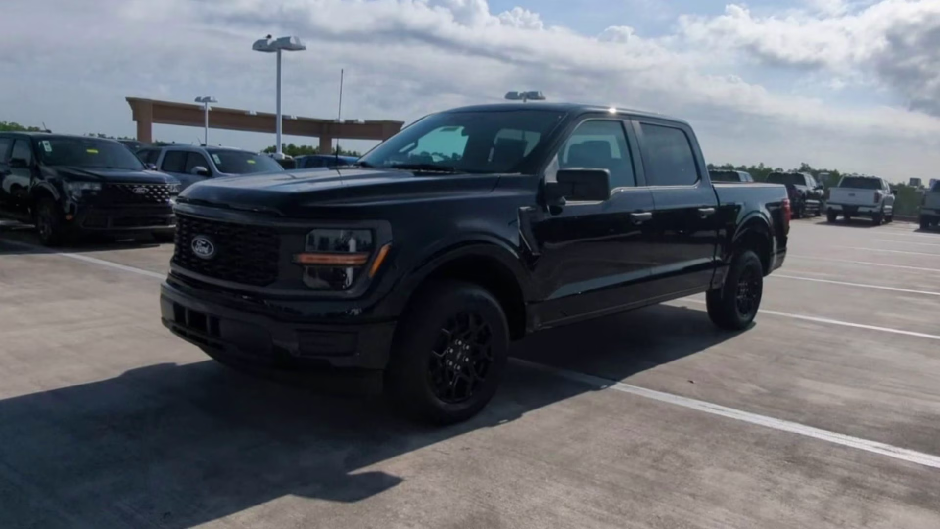 2026 Agate Black Metallic Ford F-150 STX Crew Cab Pickup RWD Truck