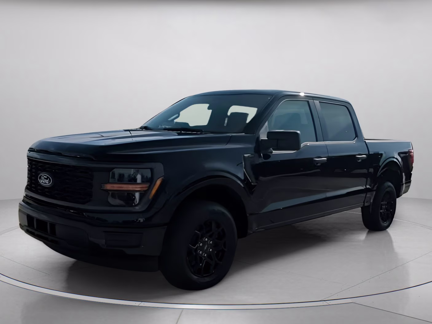 2026 Agate Black Metallic Ford F-150 STX Crew Cab Pickup RWD Truck