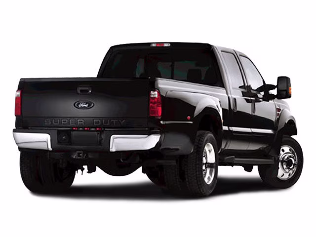 2008 Black Ford Super Duty F-450 DRW Lariat 4X4 Truck