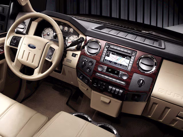 2008 Black Ford Super Duty F-450 DRW Lariat 4X4 Truck