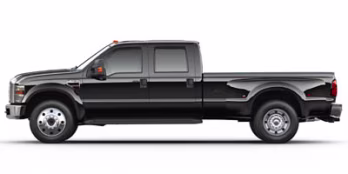 2008 Black Ford Super Duty F-450 DRW Lariat 4X4 Truck