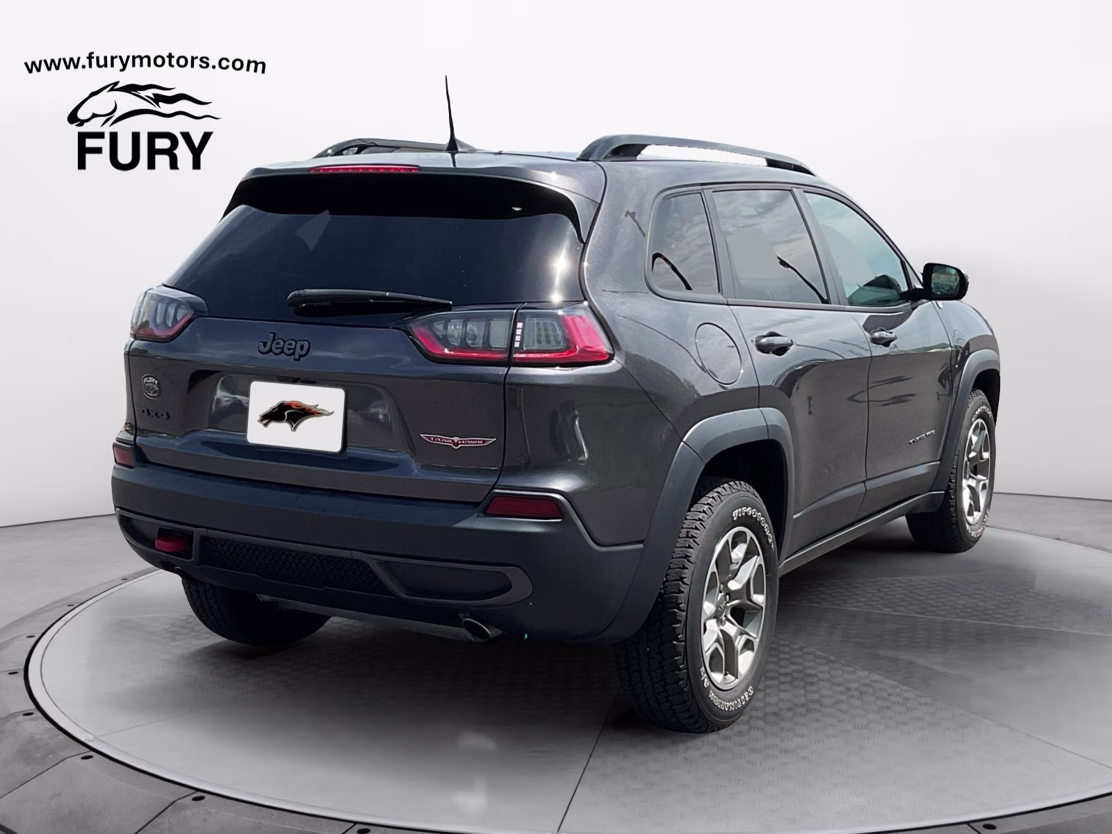 2022 Granite Crystal Metallic Clearcoat Jeep Cherokee Trailhawk 4X4 SUV