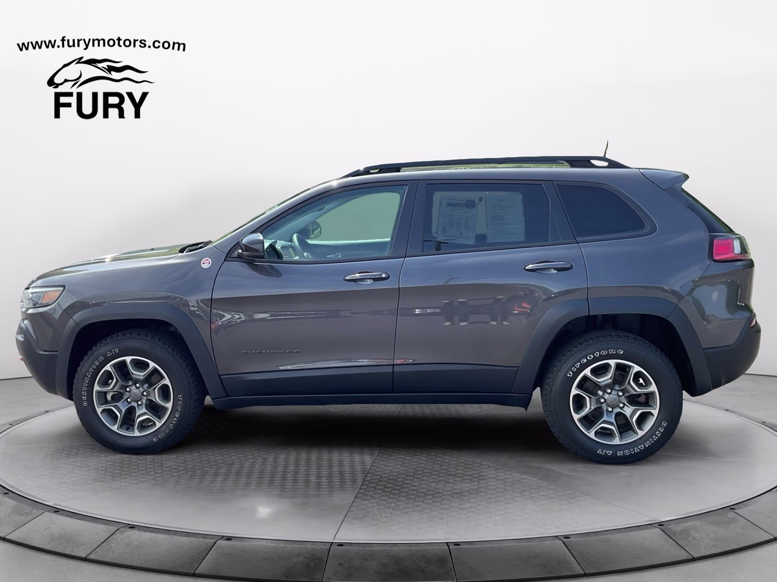 2022 Granite Crystal Metallic Clearcoat Jeep Cherokee Trailhawk 4X4 SUV