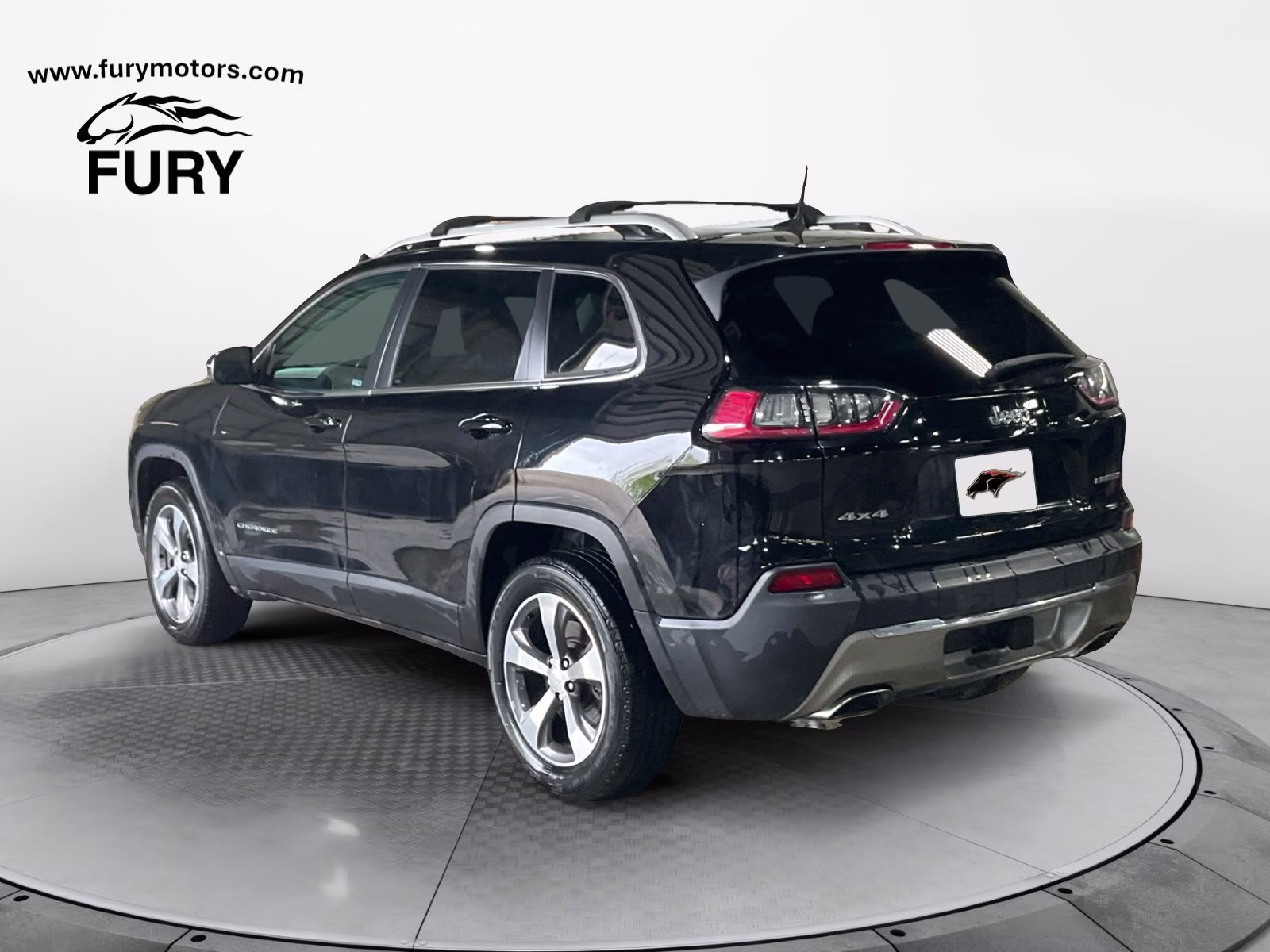 2020 Diamond Black Crystal Pearlcoat Jeep Cherokee Limited 4X4 SUV