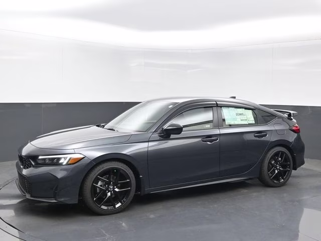 2026 Meteorite Gray Metallic Honda Civic Sport FWD Hatchback