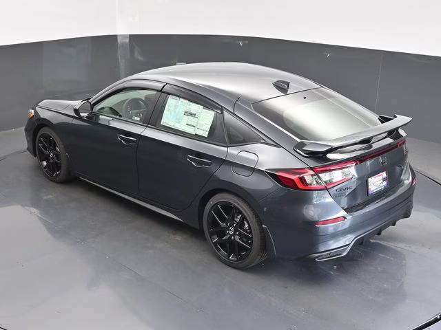2026 Meteorite Gray Metallic Honda Civic Sport FWD Hatchback