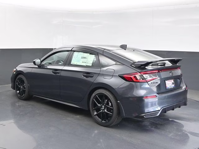 2026 Meteorite Gray Metallic Honda Civic Sport FWD Hatchback