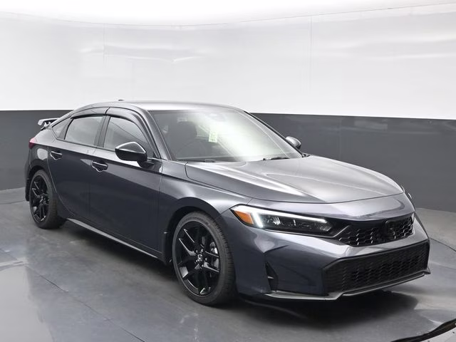 2026 Meteorite Gray Metallic Honda Civic Sport FWD Hatchback