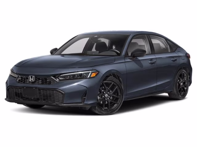 2026 Meteorite Gray Metallic Honda Civic Sport FWD Hatchback