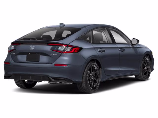 2026 Meteorite Gray Metallic Honda Civic Sport FWD Hatchback