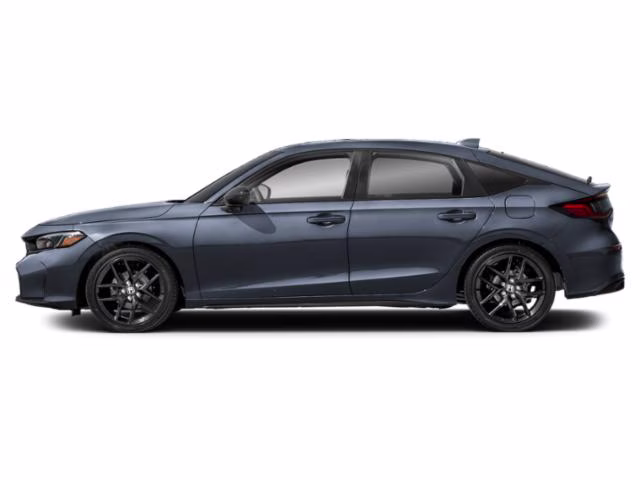 2026 Meteorite Gray Metallic Honda Civic Sport FWD Hatchback