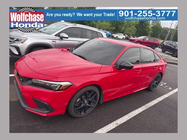 2022 Rallye Red Honda Civic Si FWD Sedan