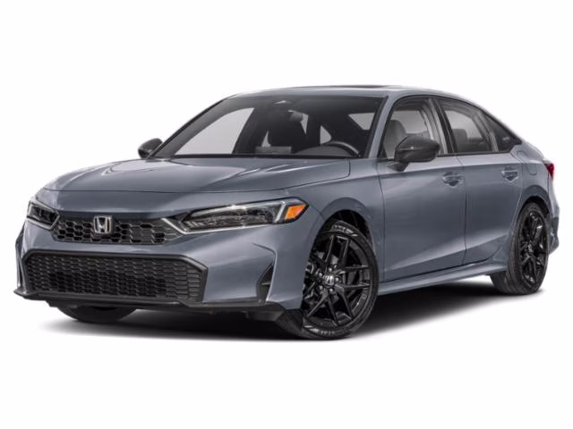 2026 Urban Gray Pearl Honda Civic Hybrid Sport FWD Sedan