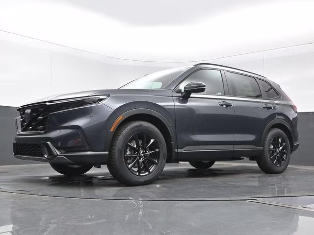2026 Meteorite Gray Metallic Honda CR-V Hybrid Sport-L AWD SUV