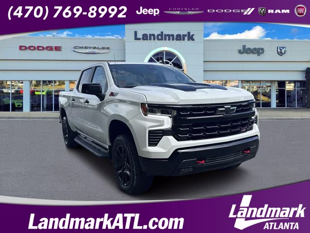 2025 Summit White Chevrolet Silverado 1500 4X4 Truck