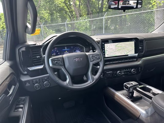 2025 Summit White Chevrolet Silverado 1500 4X4 Truck