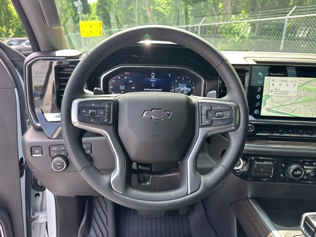 2025 Summit White Chevrolet Silverado 1500 4X4 Truck