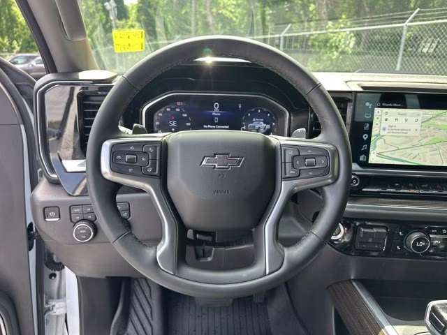 2025 Summit White Chevrolet Silverado 1500 4X4 Truck