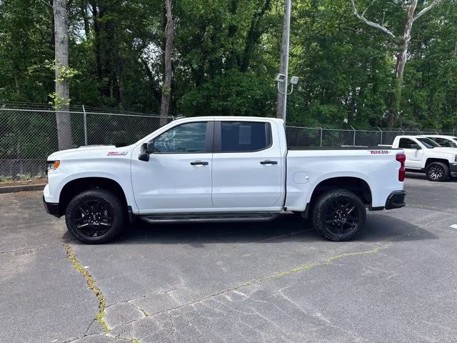 2025 Summit White Chevrolet Silverado 1500 4X4 Truck