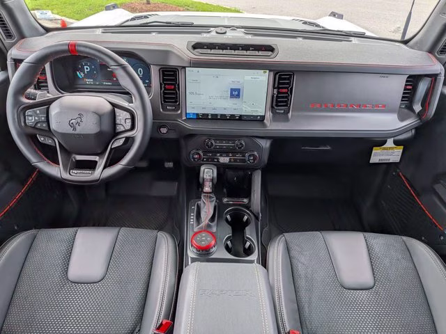 2026 Oxford White Ford Bronco Raptor 4X4 Convertible