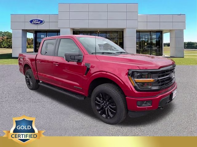 2025 Red Metallic Ford F-150 XLT 4X4 Truck