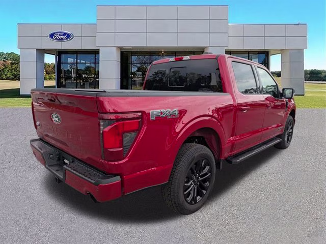 2025 Red Metallic Ford F-150 XLT 4X4 Truck