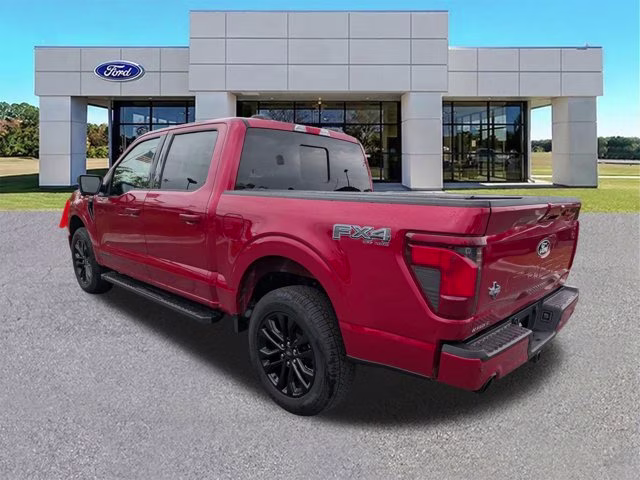 2025 Red Metallic Ford F-150 XLT 4X4 Truck