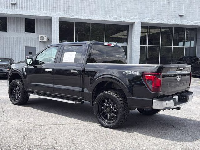 2024 Agate Black Metallic Ford F-150 XLT 4X4 Truck