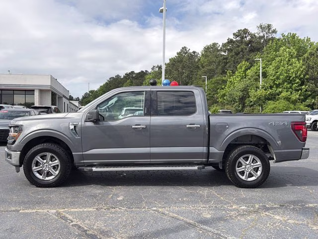 2024 Avalanche Gray Ford F-150 XLT 4X4 Truck