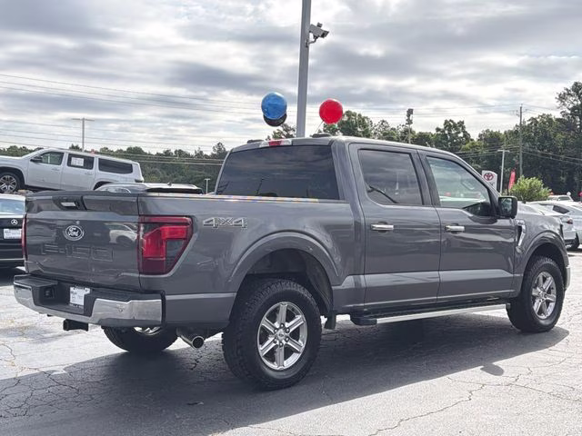 2024 Avalanche Gray Ford F-150 XLT 4X4 Truck