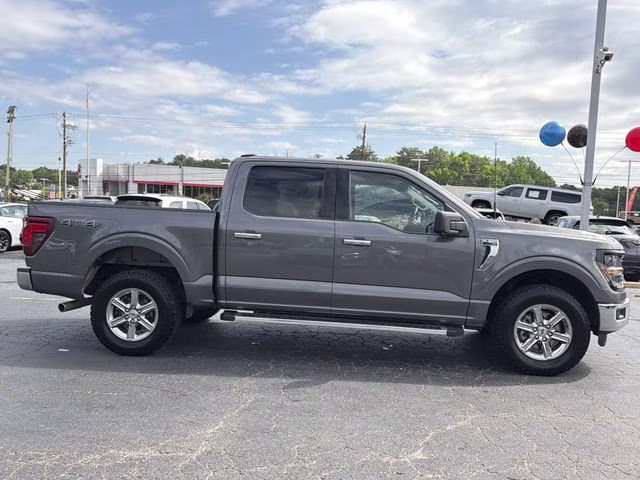 2024 Avalanche Gray Ford F-150 XLT 4X4 Truck