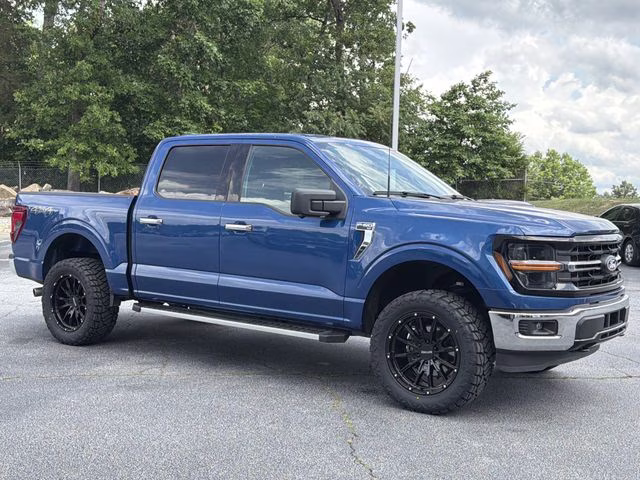 2024 Atlas Blue Metallic Ford F-150 XLT 4X4 Truck