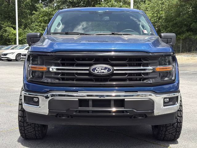 2024 Atlas Blue Metallic Ford F-150 XLT 4X4 Truck
