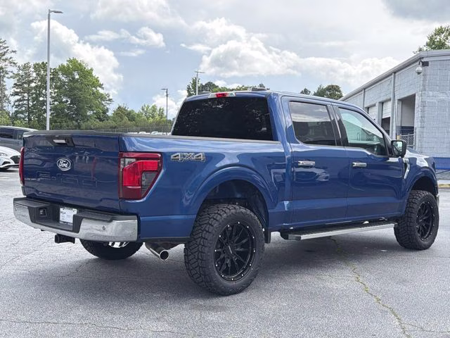 2024 Atlas Blue Metallic Ford F-150 XLT 4X4 Truck