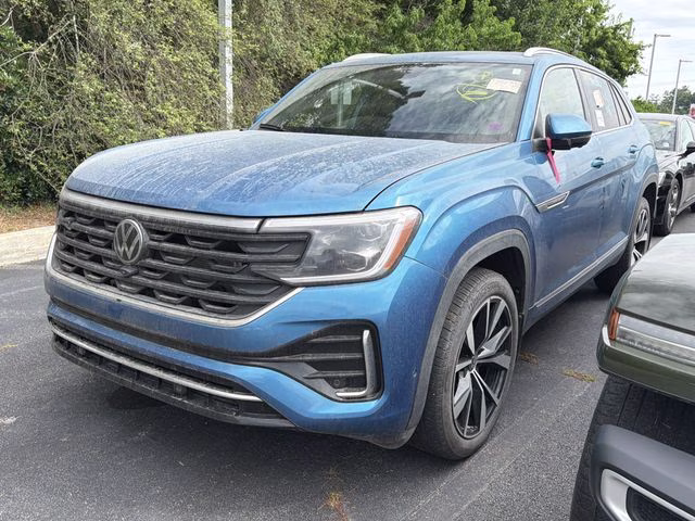 2024 Kingfisher Blue Metallic Volkswagen Atlas Cross Sport 2.0T SEL Premium R-Line AWD SUV