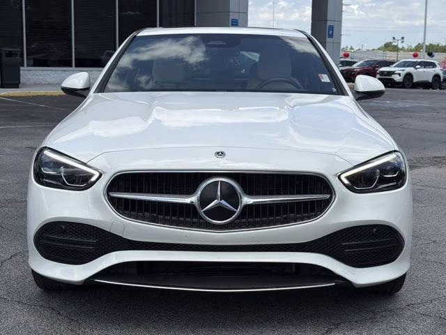 2025 MANUFAKTUR Moonlight White Metallic Mercedes-Benz C-Class C 300 RWD Sedan