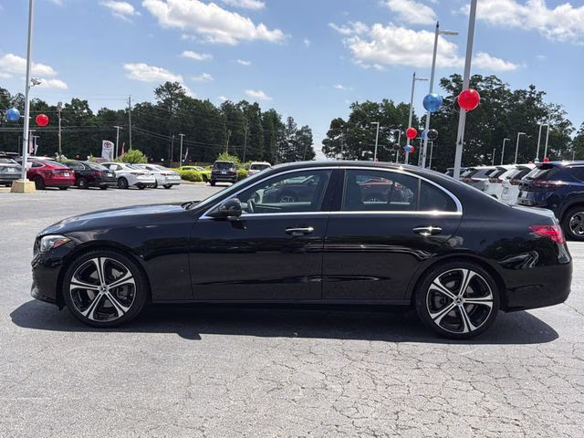 2025 Black Mercedes-Benz C-Class C 300 RWD Sedan