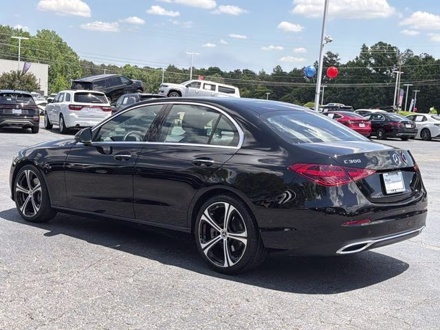 2025 Black Mercedes-Benz C-Class C 300 RWD Sedan